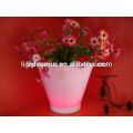 lighted outdoor flower pots/flower pots for livingroom/LED plastic planter